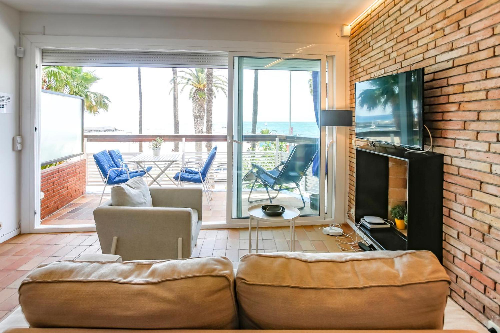 Penelope Apart Sitges Bagian luar foto